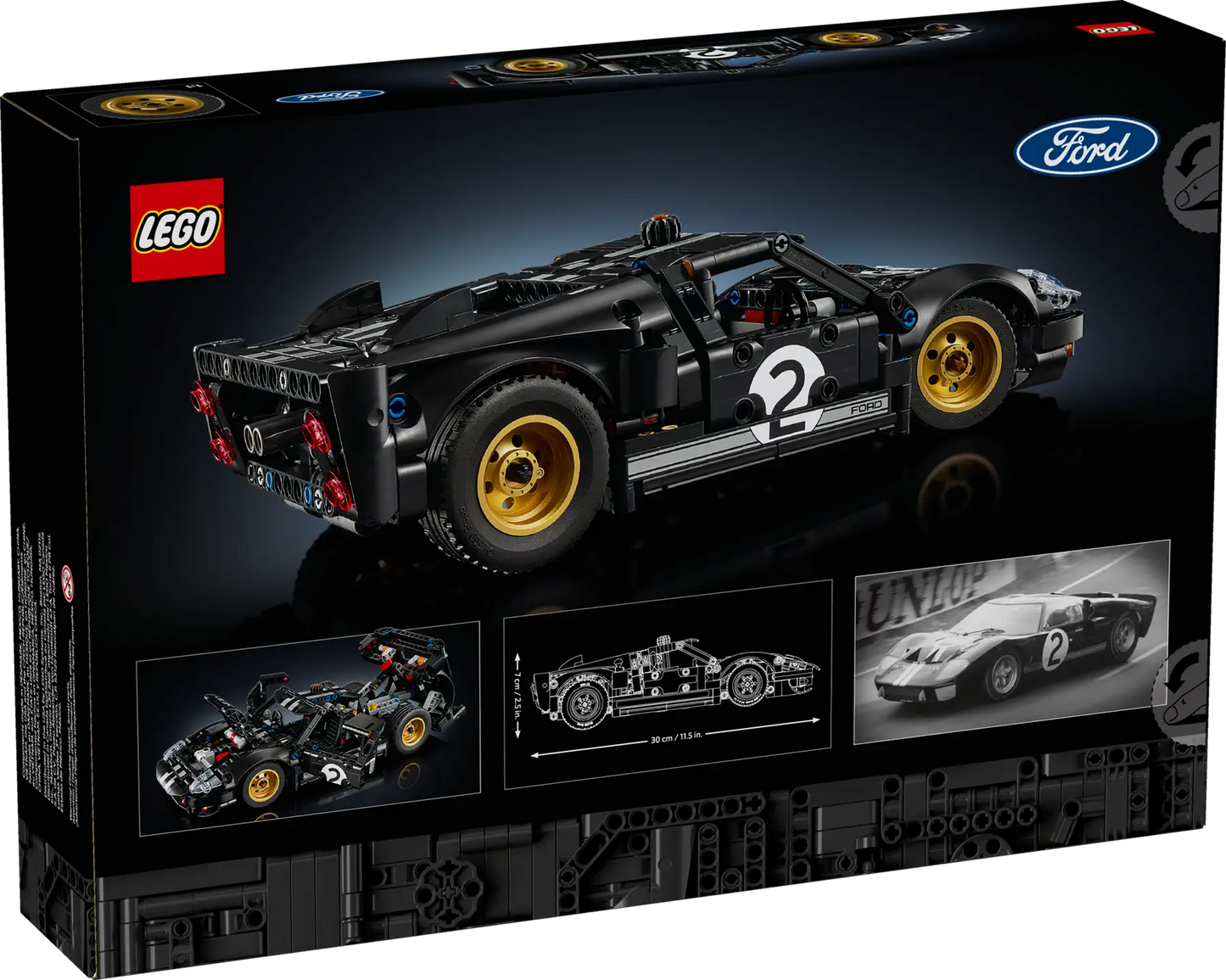 DISPONIBILE DA GENNAIO 2026 - 42223 LEGO Technic - Auto da corsa Ford GT40 MKII 1966