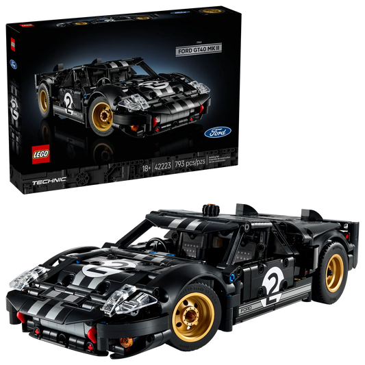 DISPONIBILE DA GENNAIO 2026 - 42223 LEGO Technic - Auto da corsa Ford GT40 MKII 1966