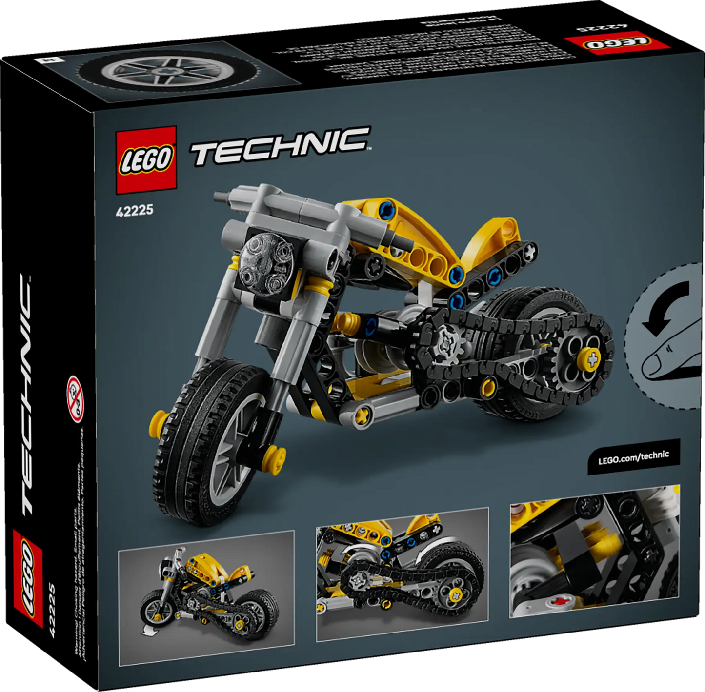 42225 LEGO Technic - Moto gialla