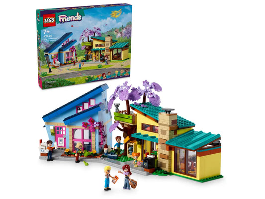 42620 LEGO Friends - Le case di Olly e Paisley
