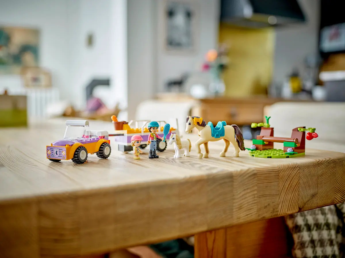 42634 LEGO Friends - Rimorchio con cavallo e pony