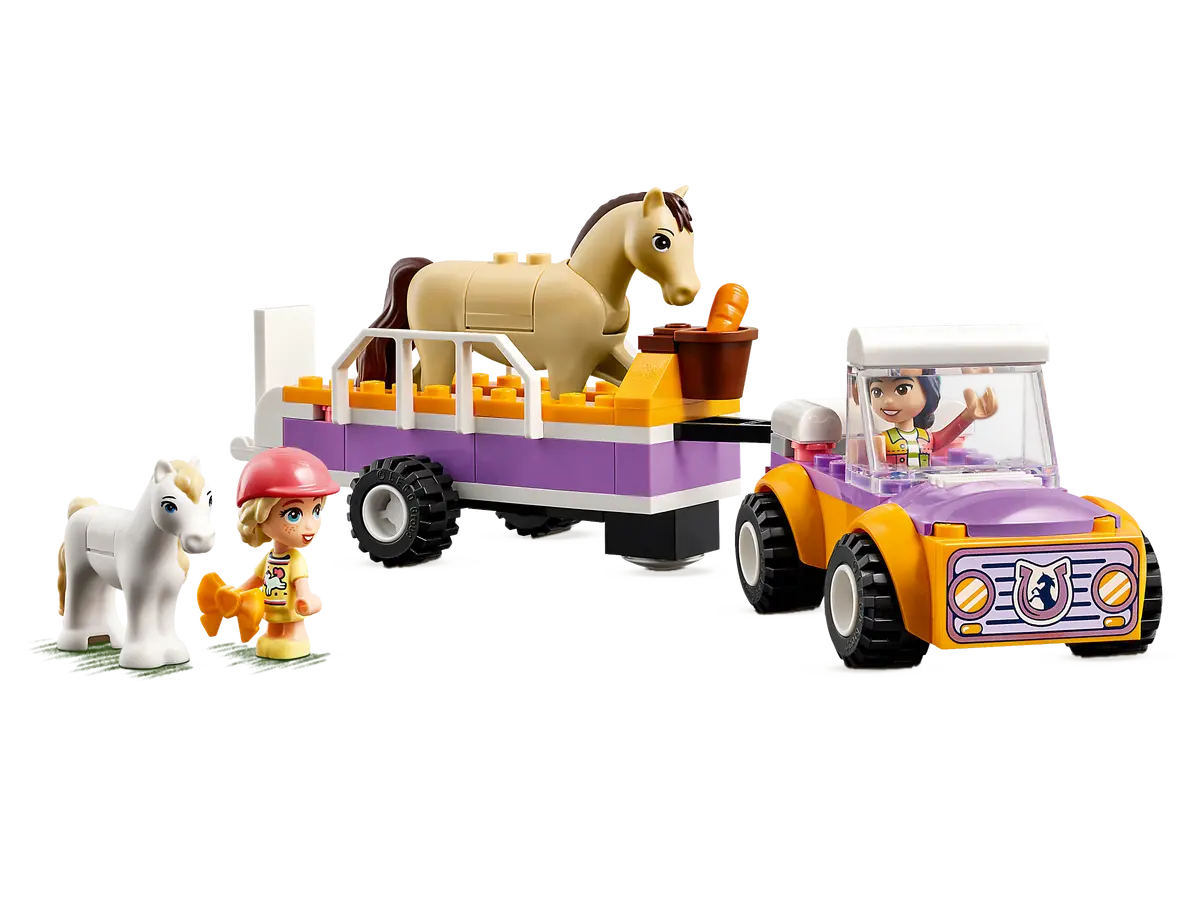 42634 LEGO Friends - Rimorchio con cavallo e pony