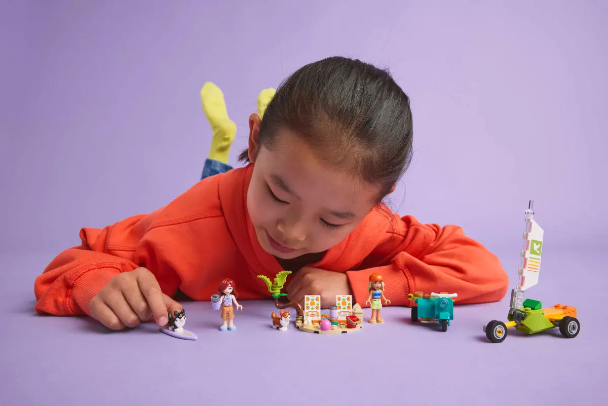 42641 LEGO Friends - Avventure canine su windskate e sidecar