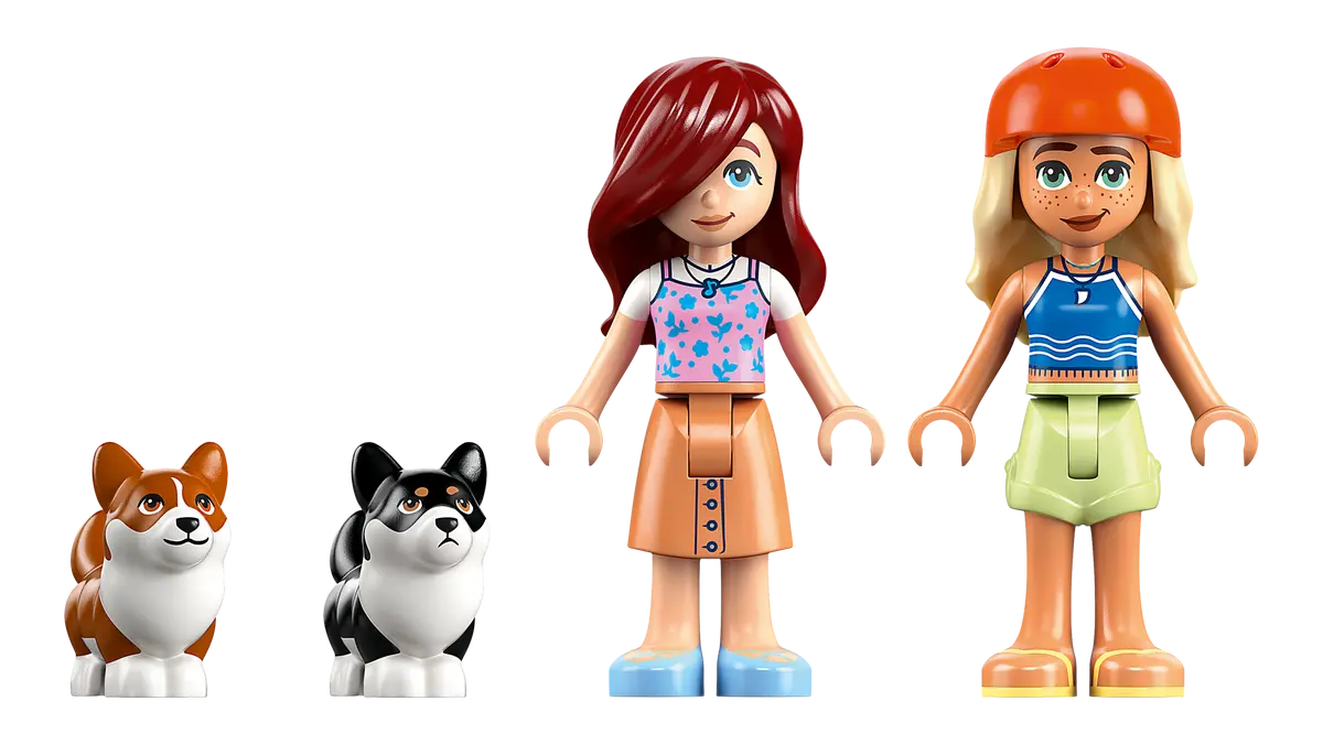 42641 LEGO Friends - Avventure canine su windskate e sidecar