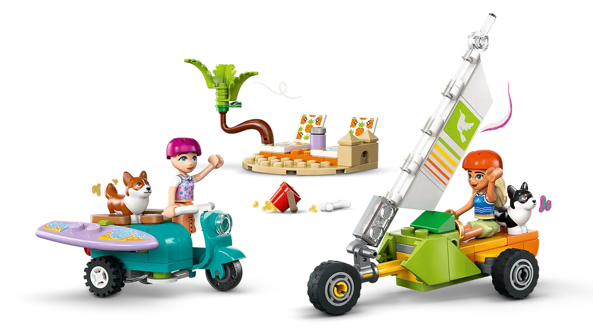 42641 LEGO Friends - Avventure canine su windskate e sidecar
