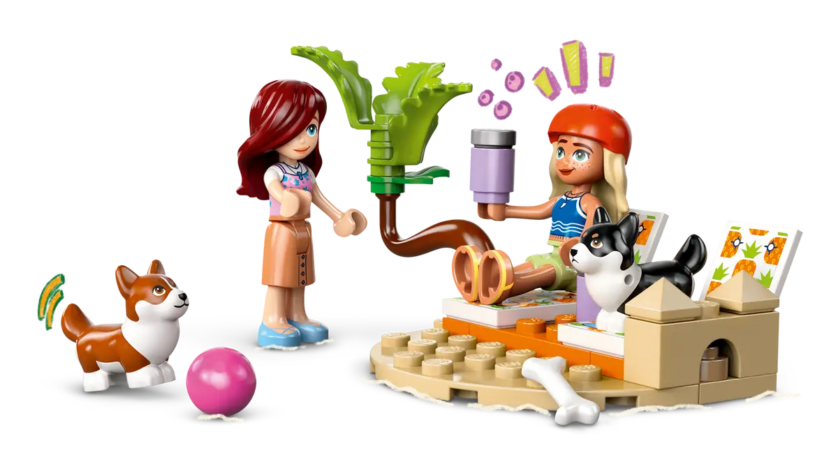 42641 LEGO Friends - Avventure canine su windskate e sidecar