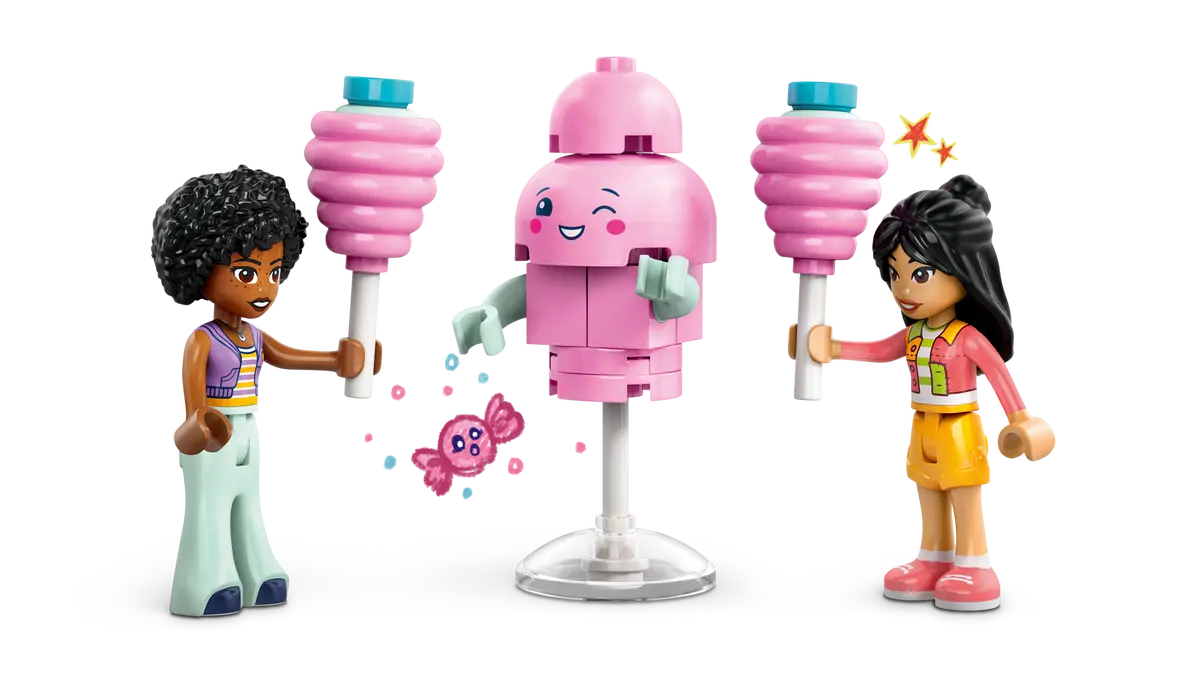 42643 LEGO Friends - Bancarella di zucchero filato e scooter