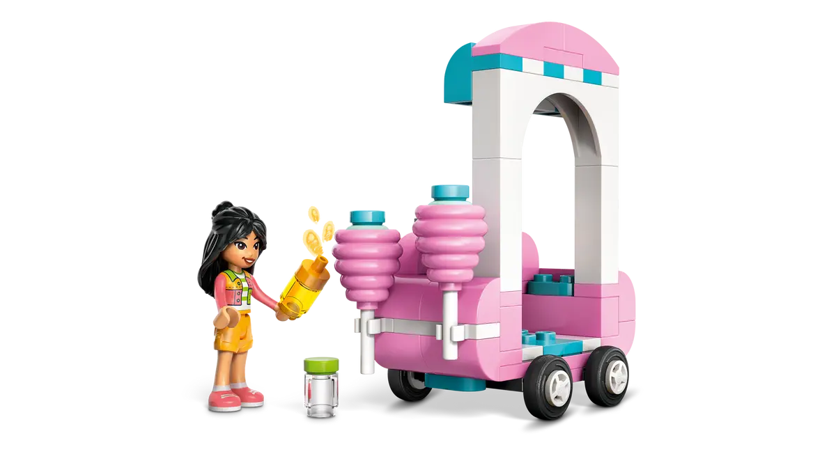 42643 LEGO Friends - Bancarella di zucchero filato e scooter