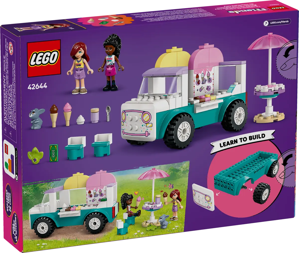 42644 LEGO Friends - Il furgone dei gelati di Heartlake City