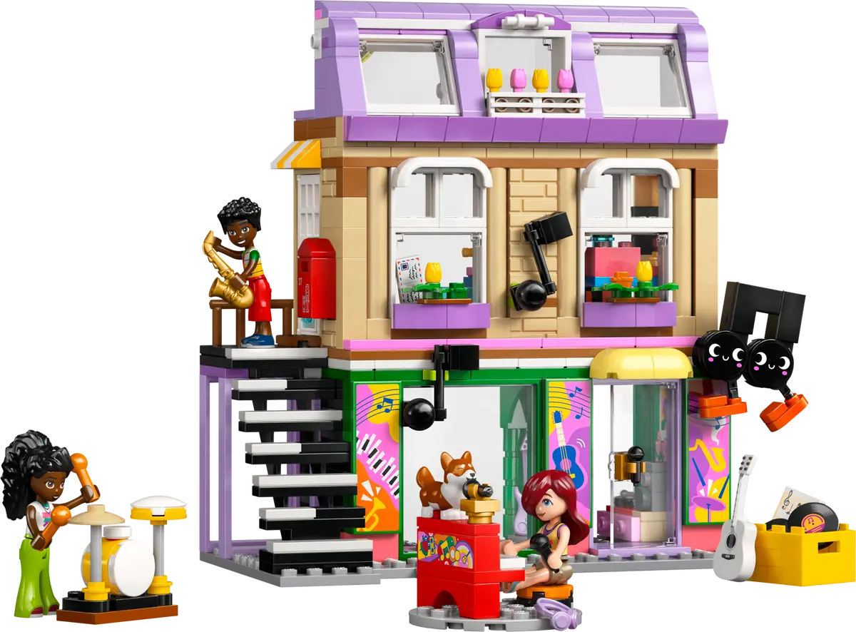 42653 LEGO - Friends - Negozio di musica e appartamento