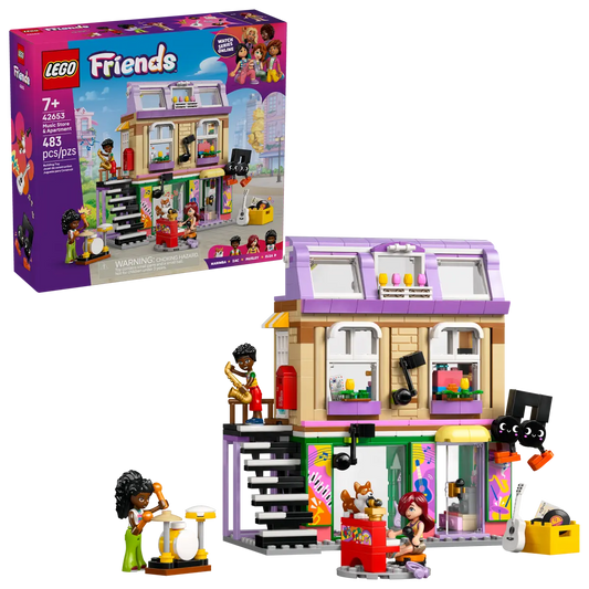 42653 LEGO - Friends - Negozio di musica e appartamento