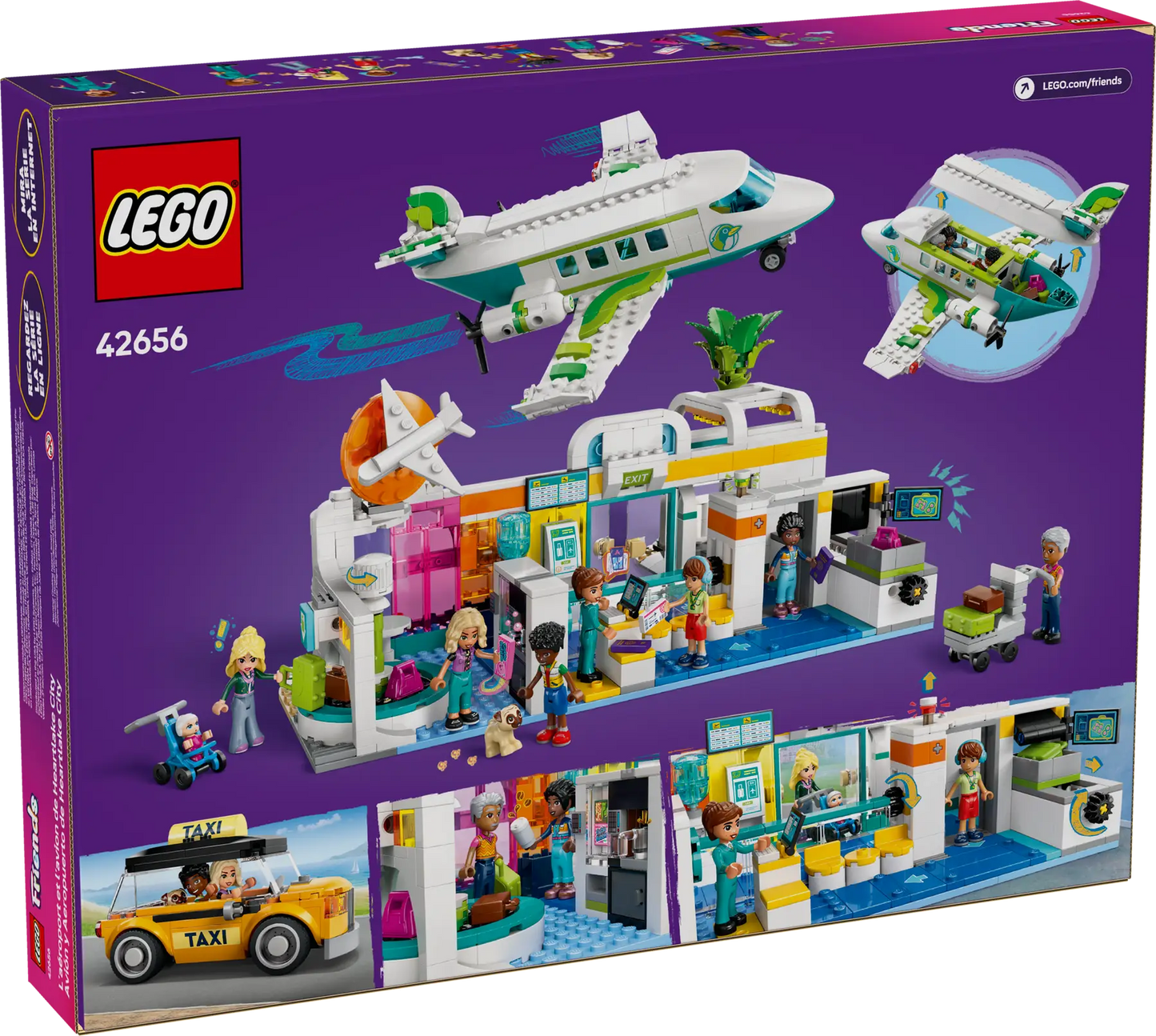 42656 ESCLUSIVA LEGO - Friends - Aeroporto e aereo di Heartlake City