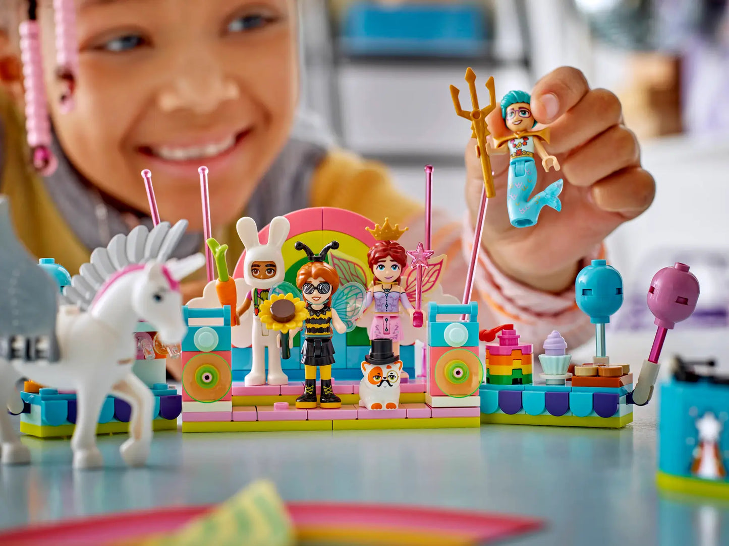 42661 LEGO - Friends - Party in costume con unicorno e fatina