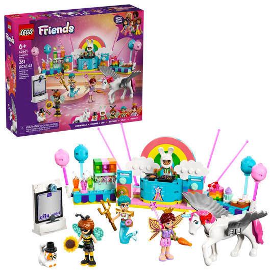 42661 LEGO - Friends - Party in costume con unicorno e fatina