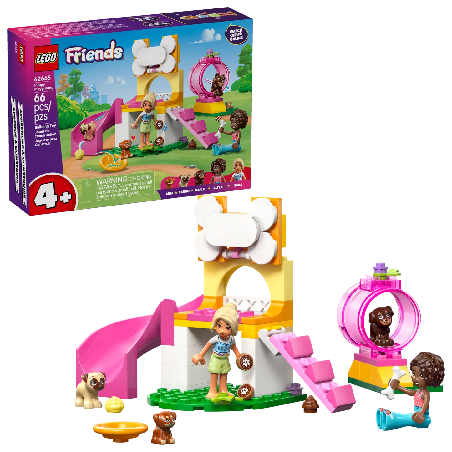 42665 LEGO - Friends - Il parco giochi dei cuccioli