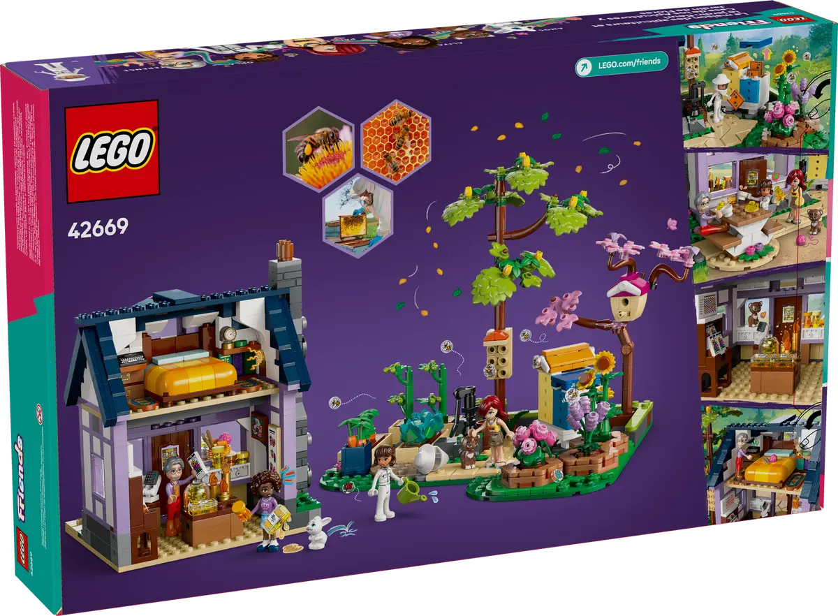 42669 LEGO Friends - Casa degli apicoltori e giardino fiorito