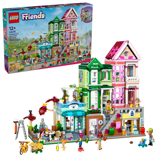 42670 LEGO Friends - Appartamenti e negozi di Heartlake City