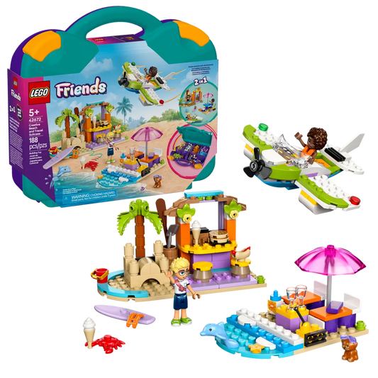 42672 LEGO - Friends - Valigia creativa da spiaggia e da viaggio