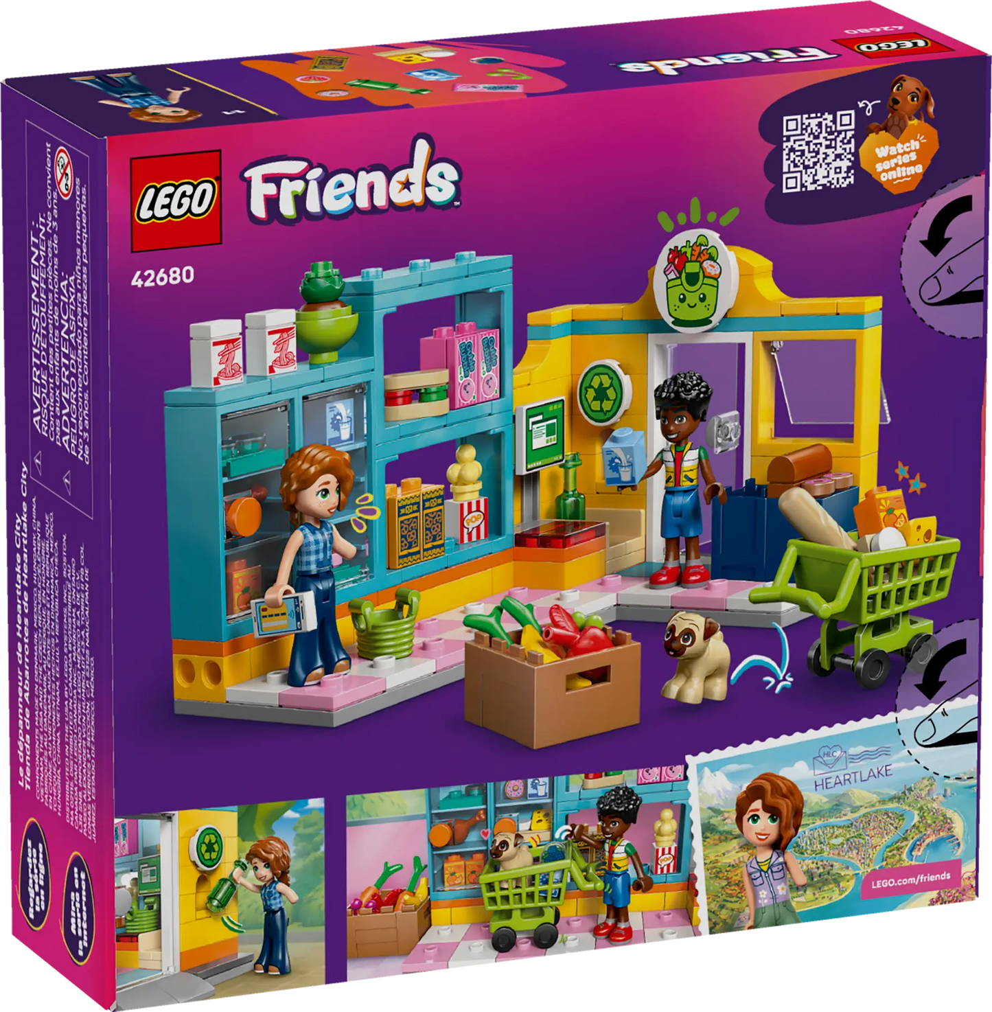 DISPONIBILE DA GENNAIO 2026 - 42680 LEGO - Friends - Minimarket di Heartlake City