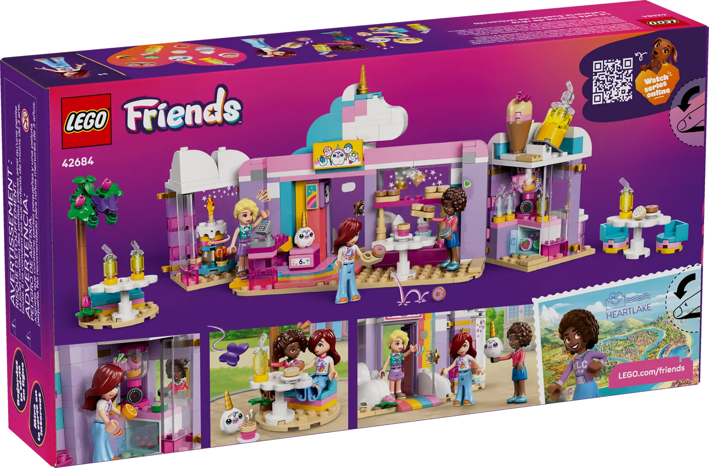 DISPONIBILE DA GENNAIO 2026 - 42684 LEGO - Friends - Caffè dei sogni Unicorno