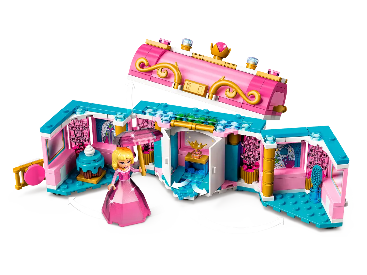 43203 LEGO Disney - Le creazioni incantate di Aurora, Merida e Tiana
