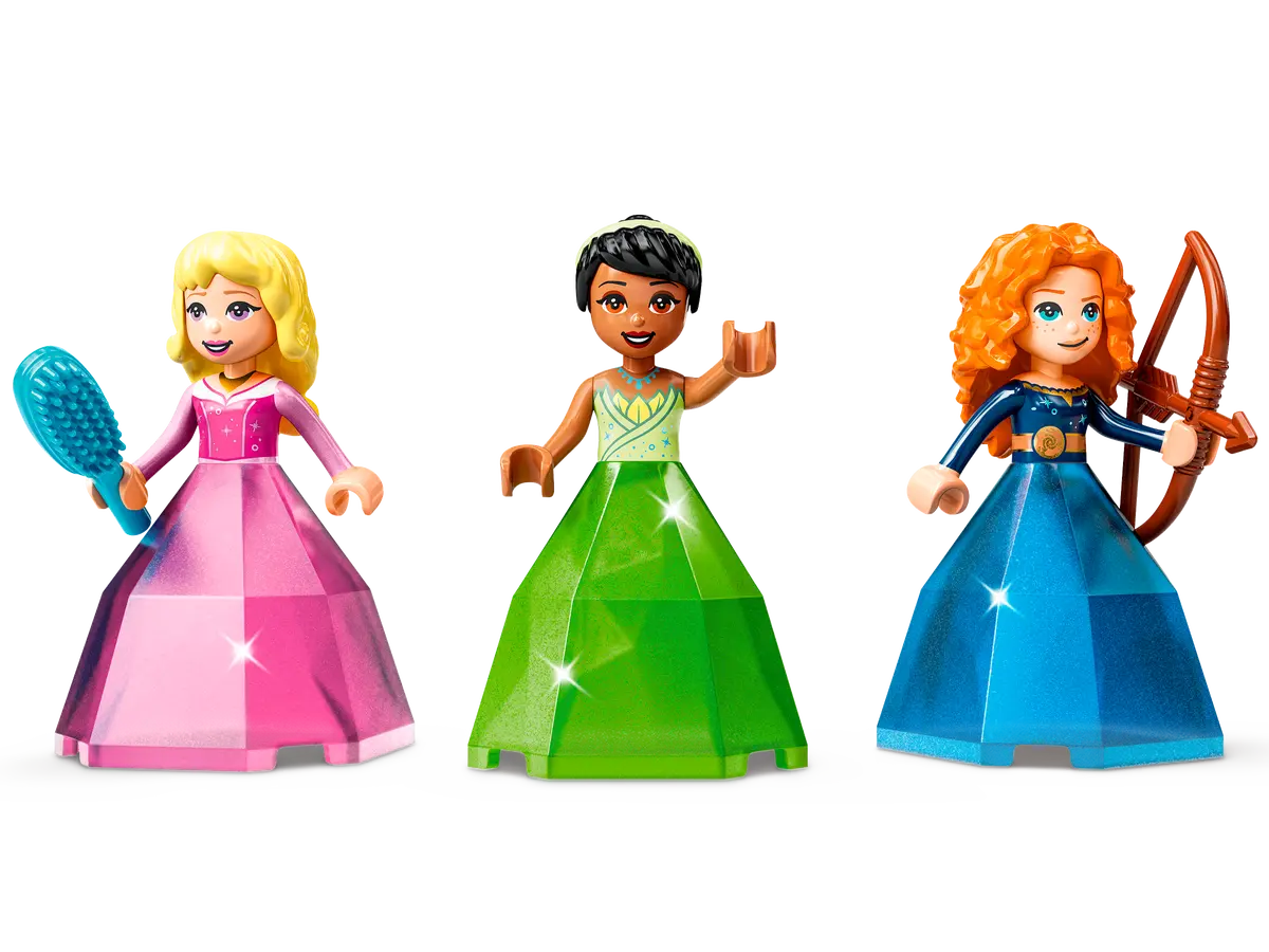 43203 LEGO Disney - Le creazioni incantate di Aurora, Merida e Tiana