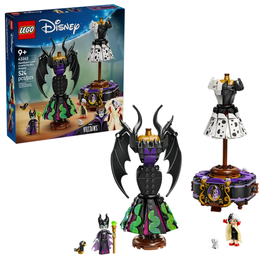 43262 LEGO Disney - Abiti di Malefica e Crudelia De Mon