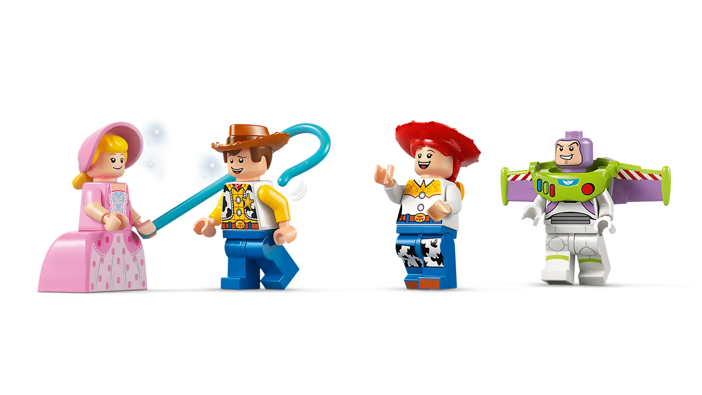 43264 LEGO Disney - Toy Story: Treno e Auto RC celebrativi