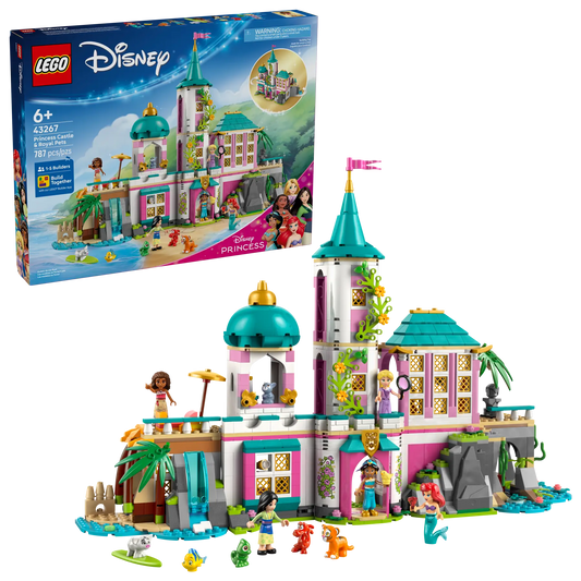 43267 LEGO Disney - Castello della Principessa e animali reali