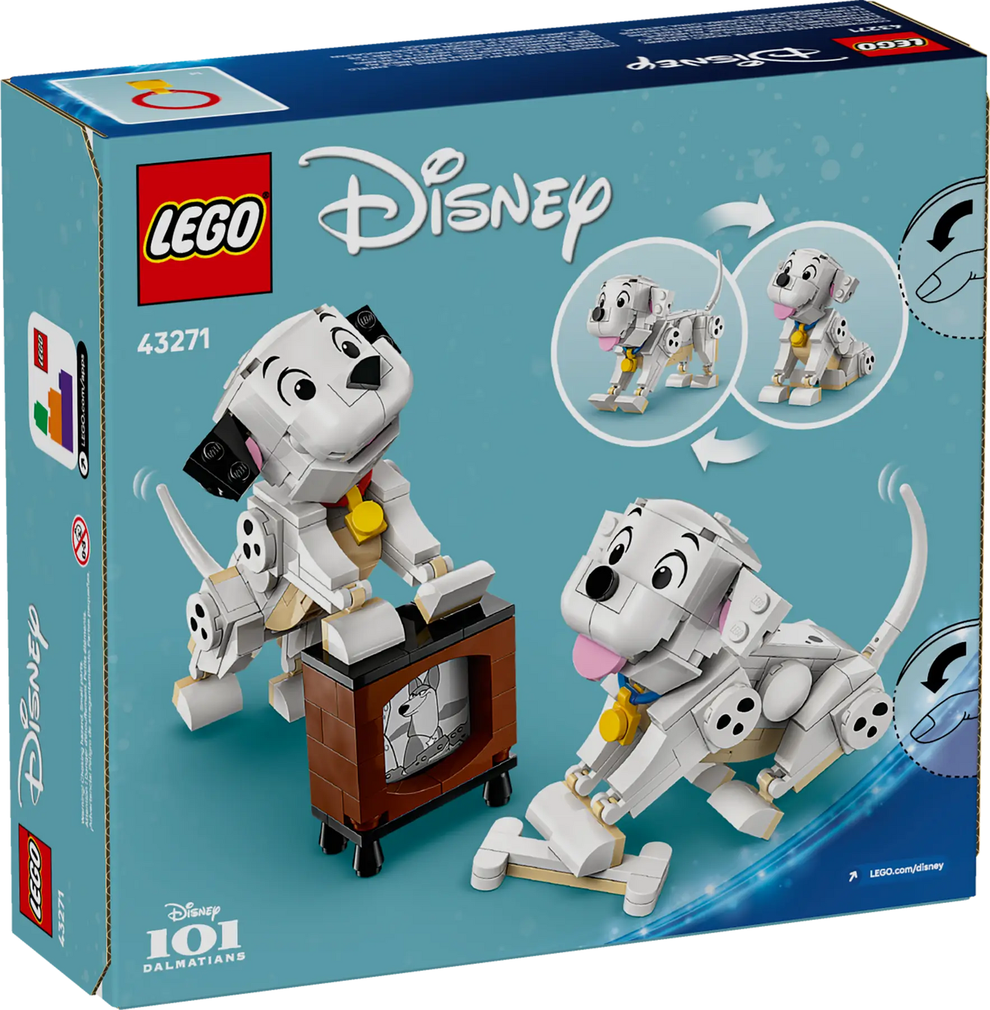 43271 LEGO Disney - Pongo e Peggy - La carica dei cento e uno