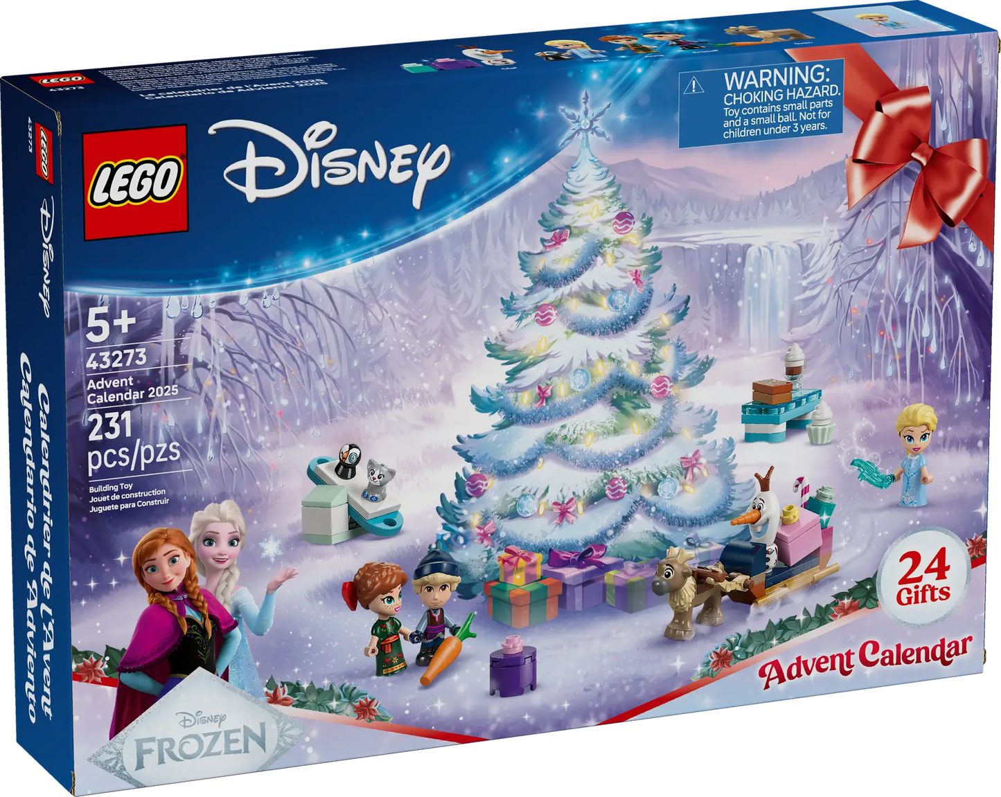 43273 LEGO Disney - Calendario dell’Avvento LEGO® Disney Frozen 2025