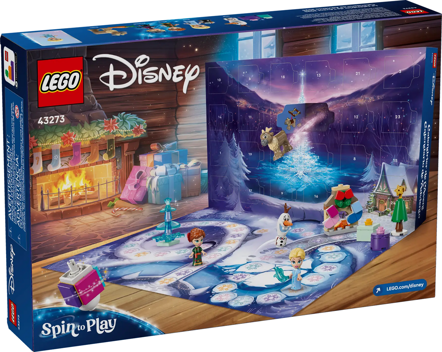 43273 LEGO Disney - Calendario dell’Avvento LEGO® Disney Frozen 2025