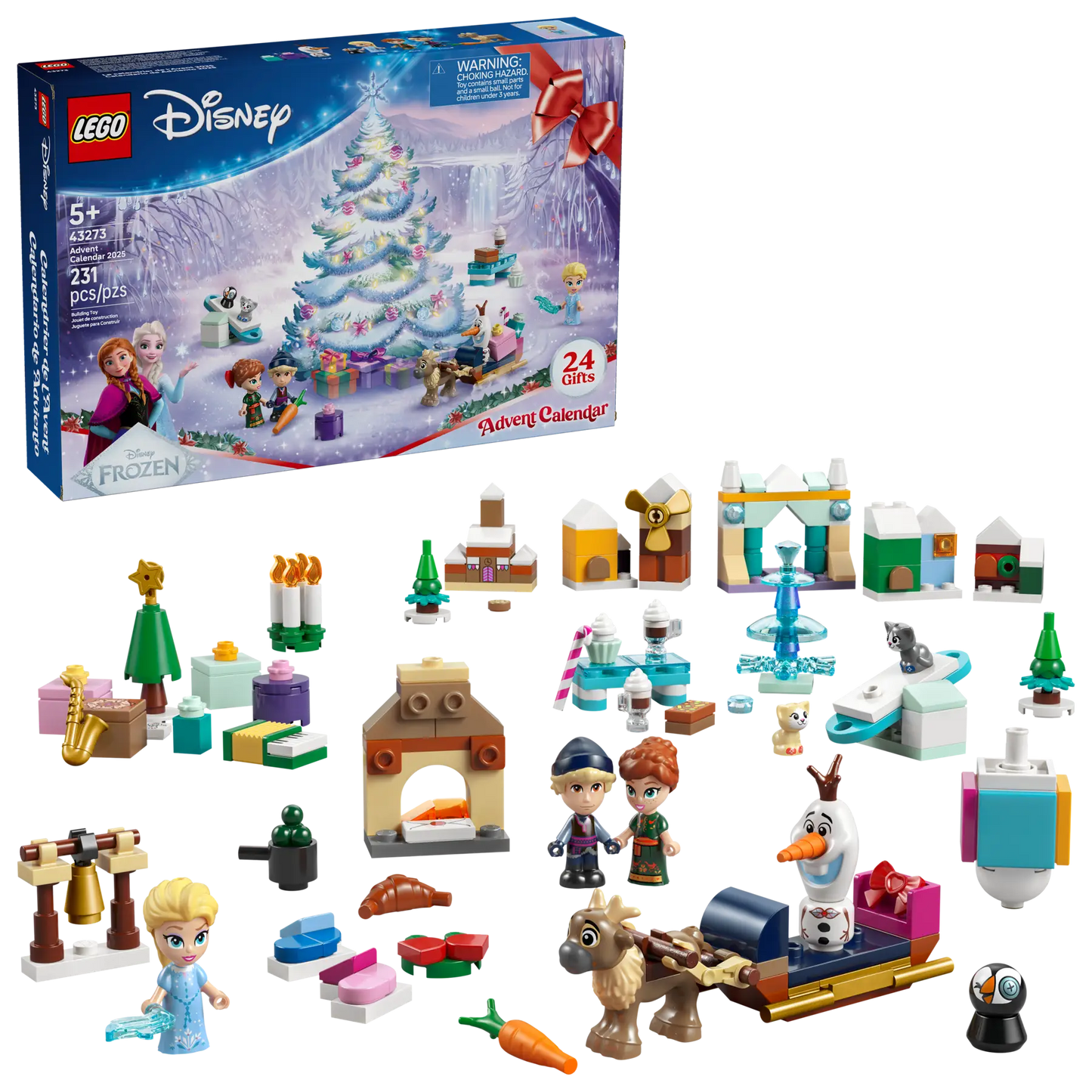 43273 LEGO Disney - Calendario dell’Avvento LEGO® Disney Frozen 2025