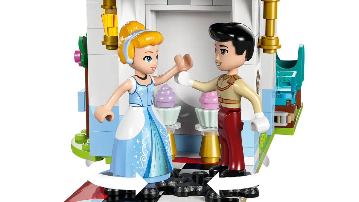 43275 LEGO Disney - Castello e carrozza di Cenerentola