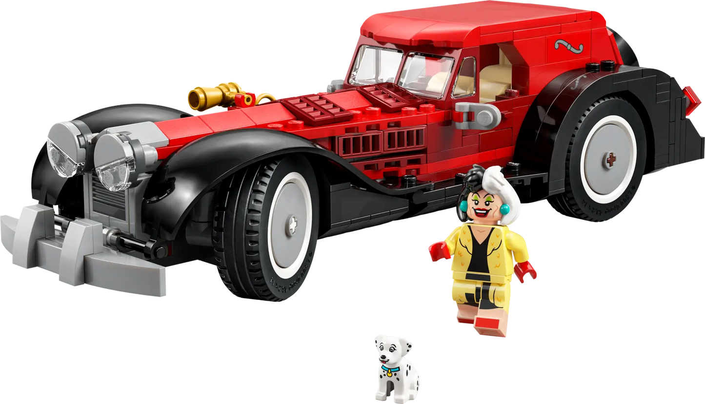 DISPONIBILE DA SETTEMBRE 2025 - 43277 ESCLUSIVA LEGO Disney - Auto di Crudelia De Mon