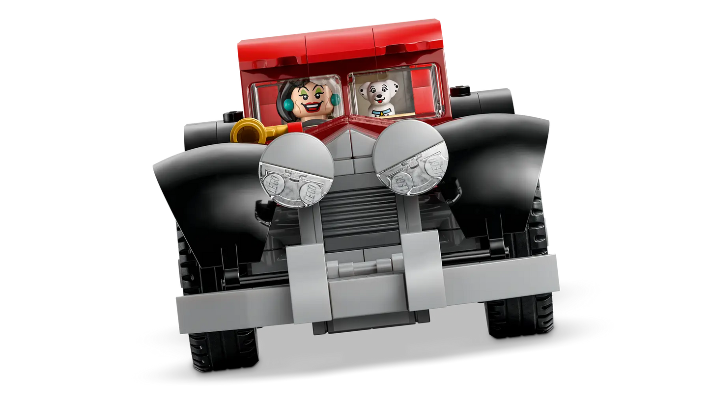 DISPONIBILE DA SETTEMBRE 2025 - 43277 ESCLUSIVA LEGO Disney - Auto di Crudelia De Mon
