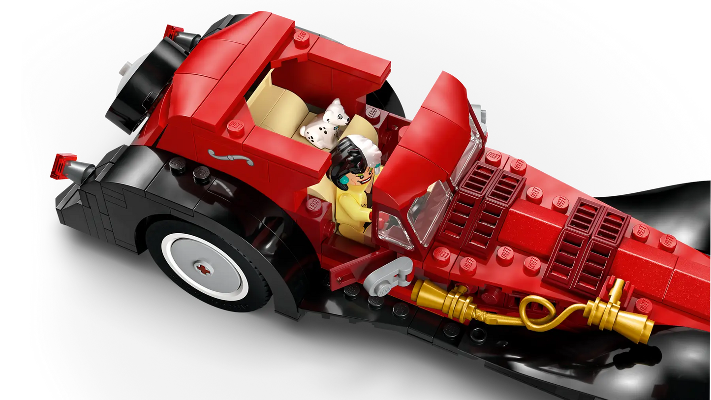 DISPONIBILE DA SETTEMBRE 2025 - 43277 ESCLUSIVA LEGO Disney - Auto di Crudelia De Mon