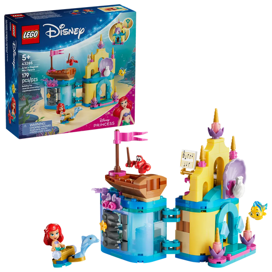 DISPONIBILE DA GENNAIO 2026 - 43285 LEGO Disney - Il magico Mini-palazzo di Ariel