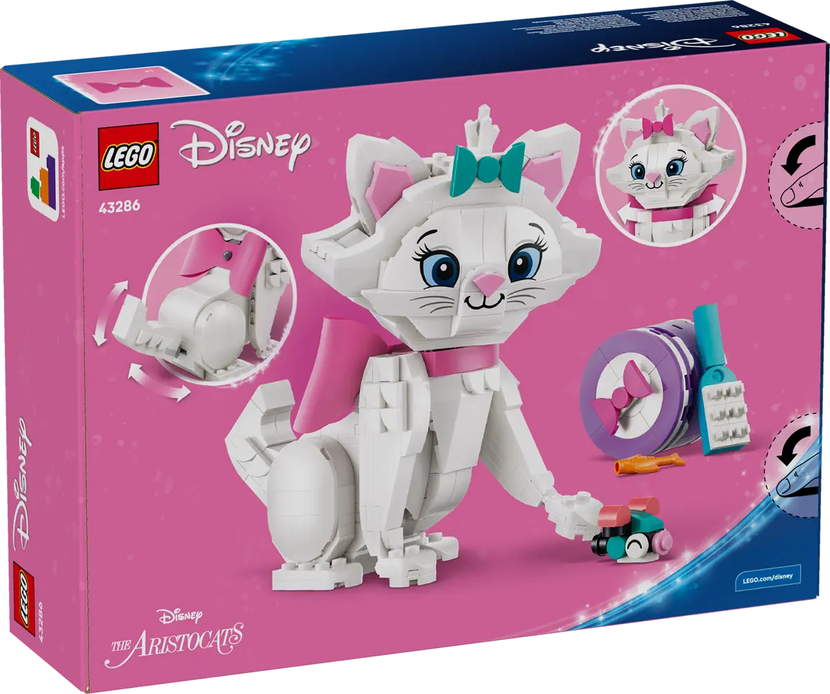 DISPONIBILE DA GENNAIO 2026 - 43286 LEGO Disney - Adorabile Minou de Gli Aristogatti