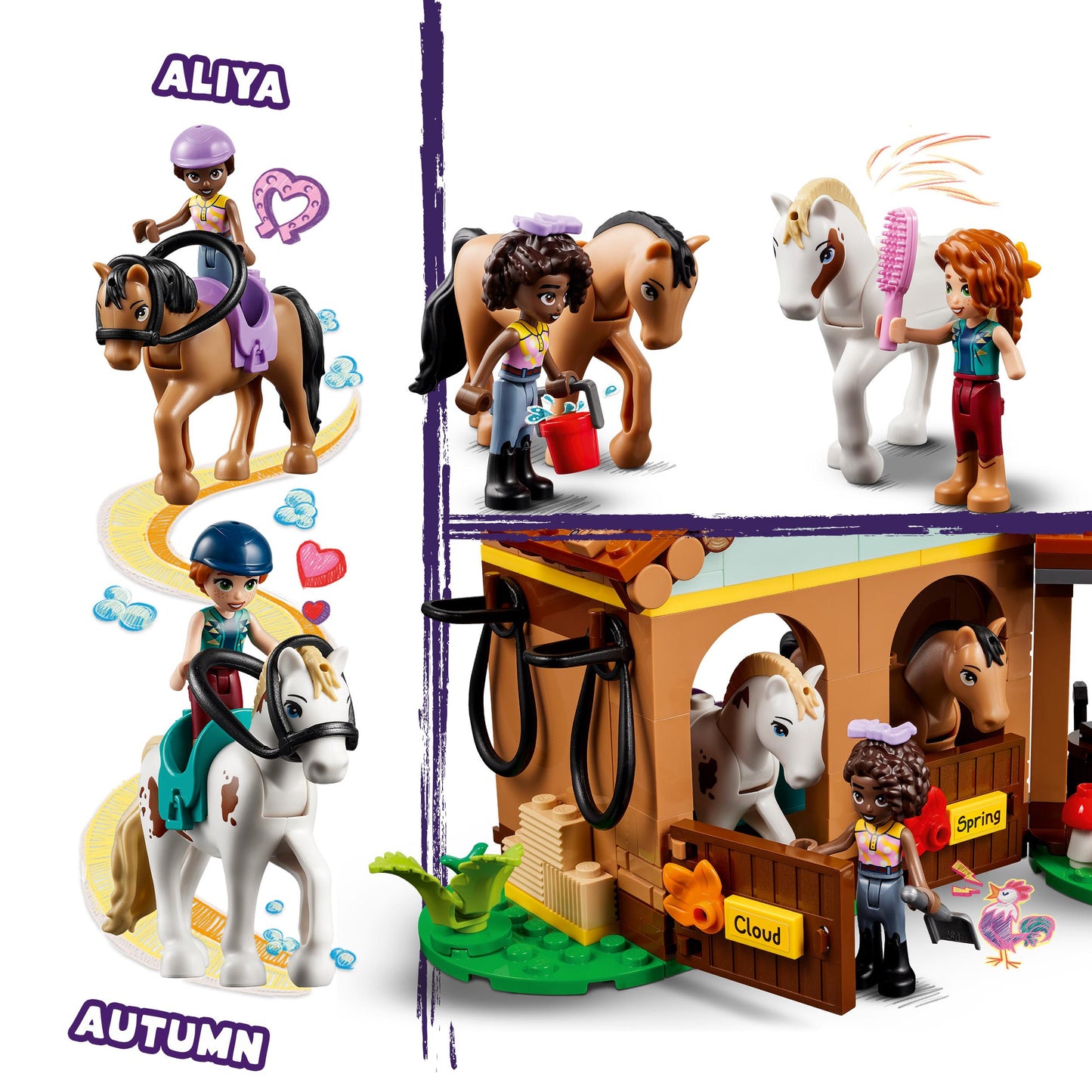 41745 LEGO Friends - La scuderia di Autumn