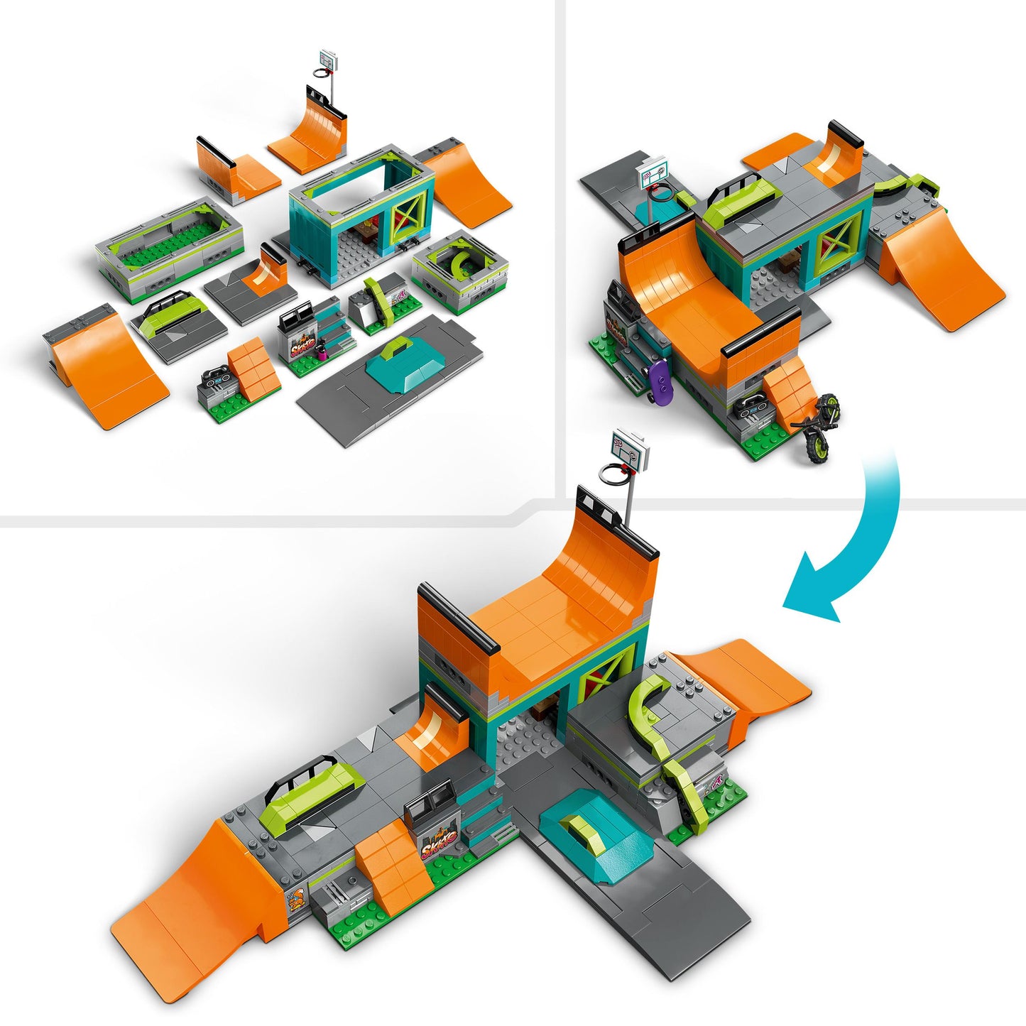 60364 LEGO City - Skate Park urbano