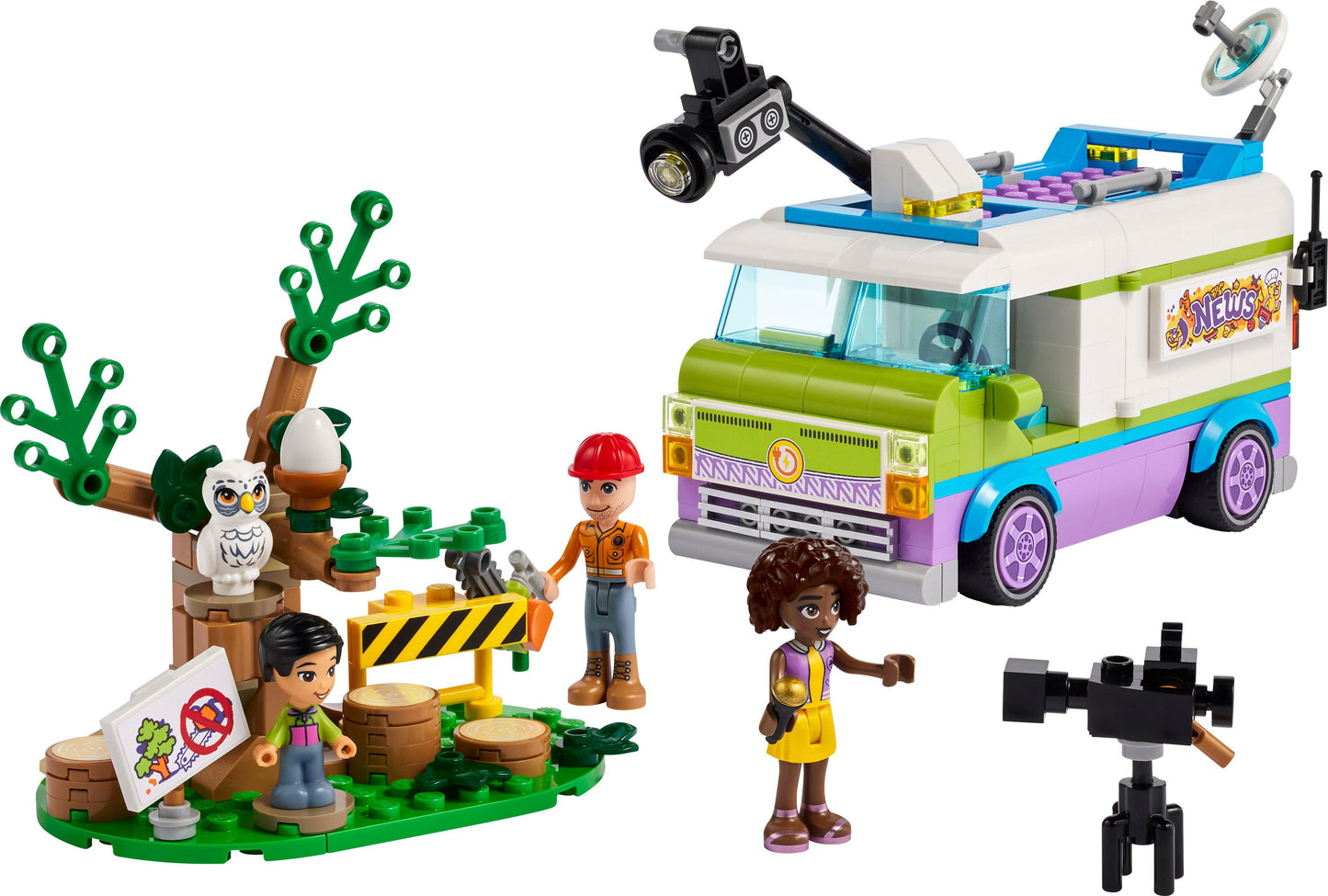 41749 LEGO Friends - Furgone della troupe Televisiva
