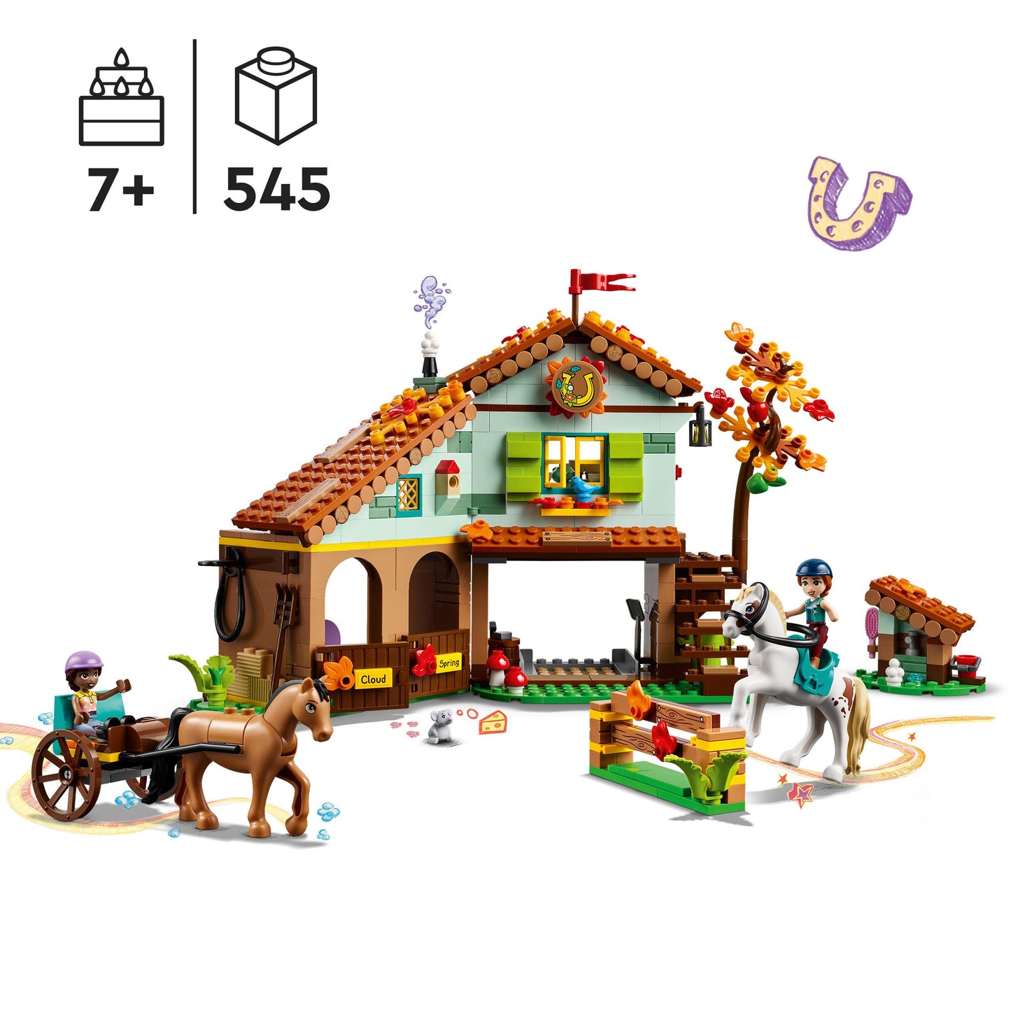 41745 LEGO Friends - La scuderia di Autumn