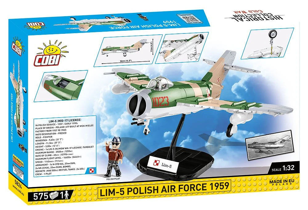 5824 COBI Cold War - Lim-5 Polish Air Force 1959