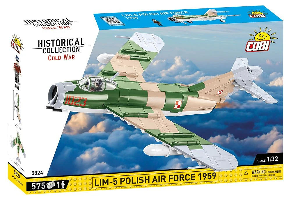 5824 COBI Cold War - Lim-5 Polish Air Force 1959