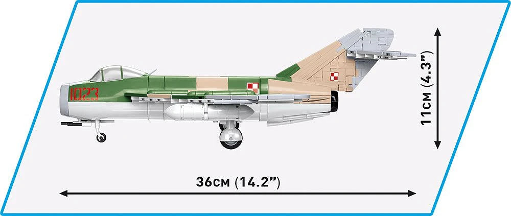 5824 COBI Cold War - Lim-5 Polish Air Force 1959