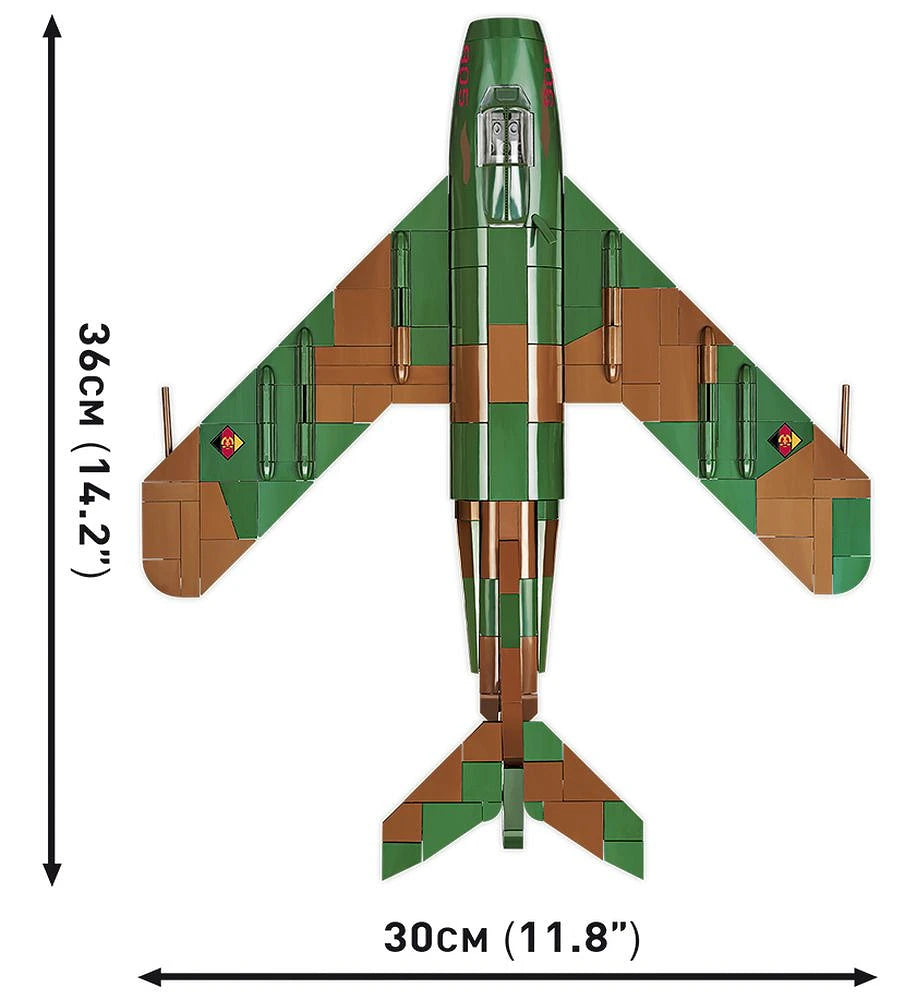 5825 COBI Cold War -Lim-5 ( MiG-17F ) East Germany Air Force