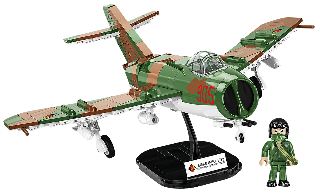 5825 COBI Cold War -Lim-5 ( MiG-17F ) East Germany Air Force