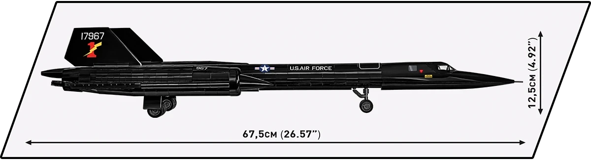 5891 COBI Armed Forces - Lockheed SR-71 Blackbird