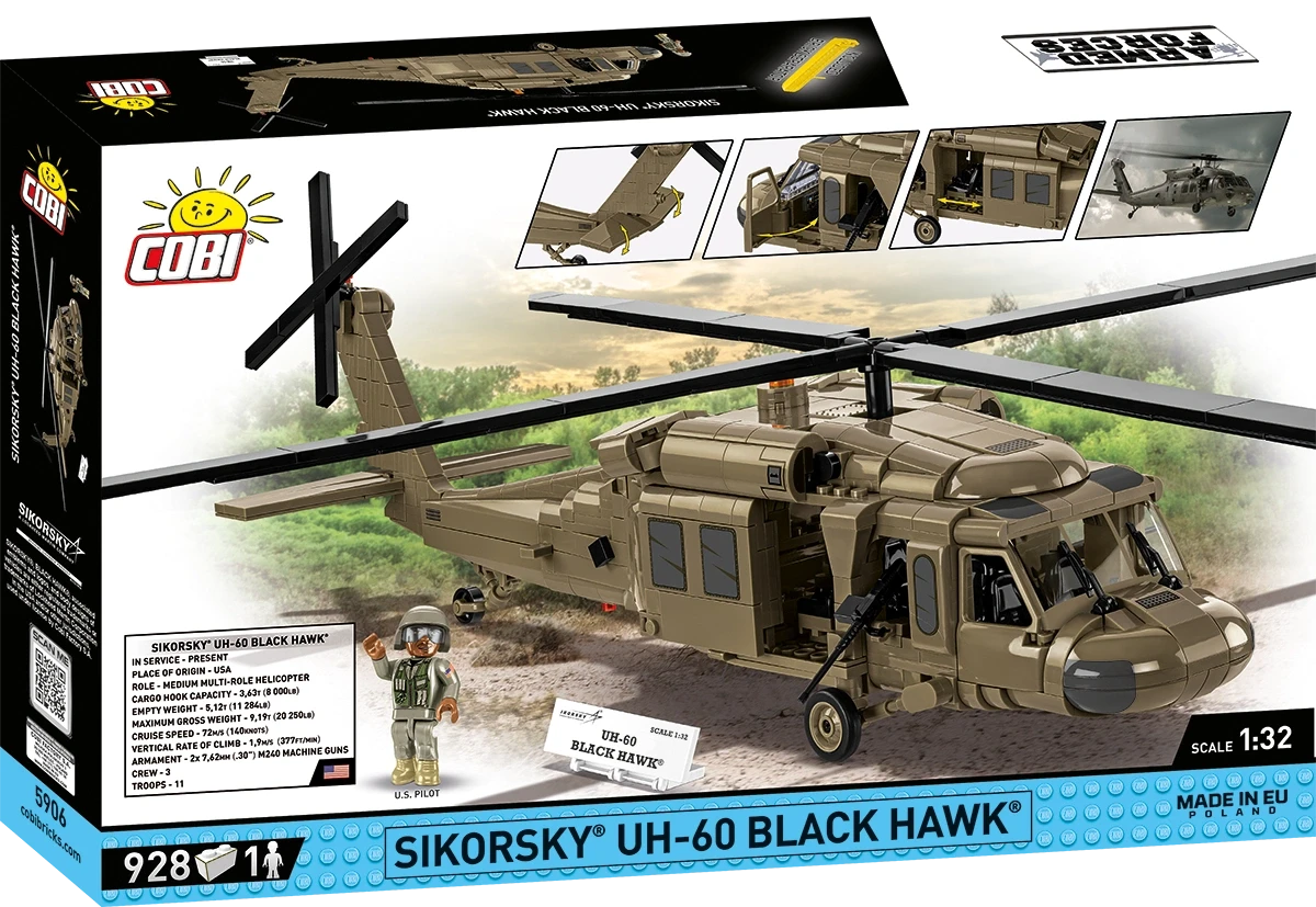 5906 COBI Armed Forces - Sikorsky UH-60 Black Hawk